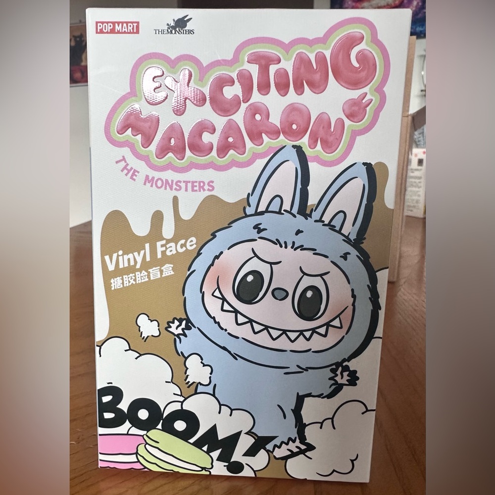 Exciting Macaron Vinyl Face Toy
